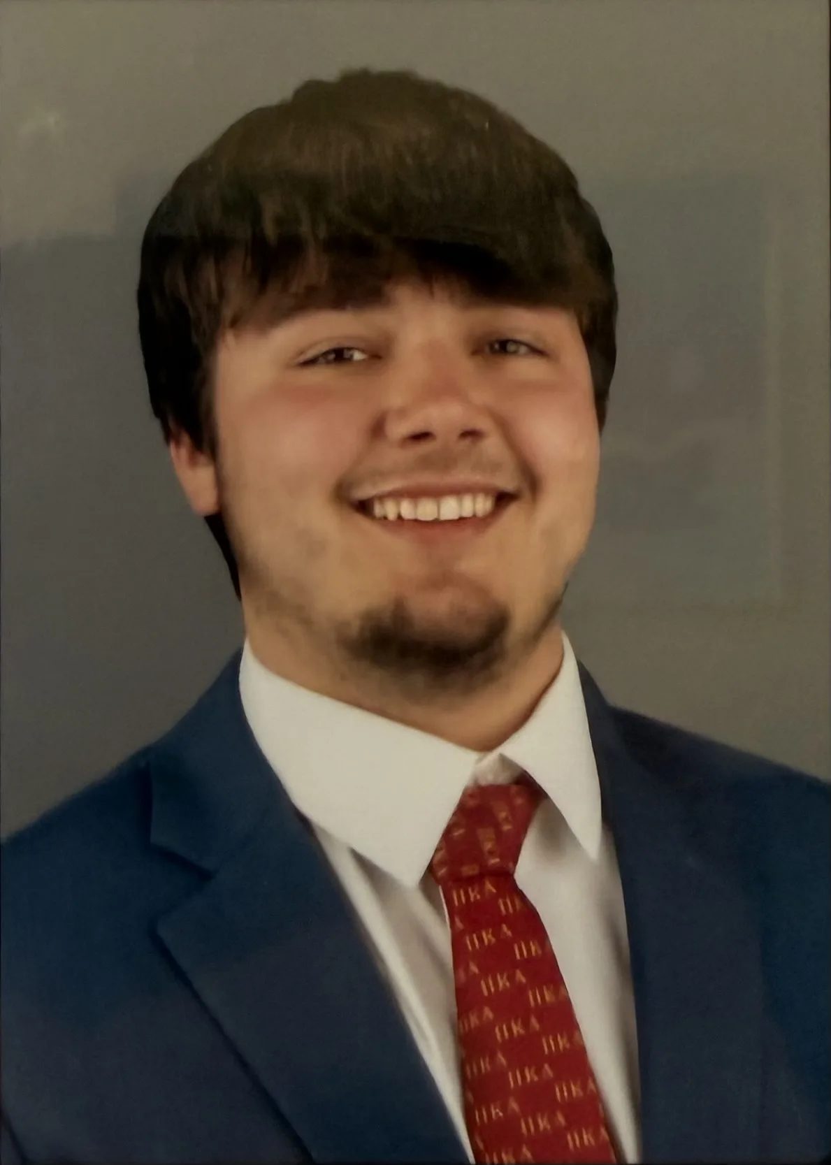 Drew Hayden, President of Pi Kappa Alpha Epsilon Lambda