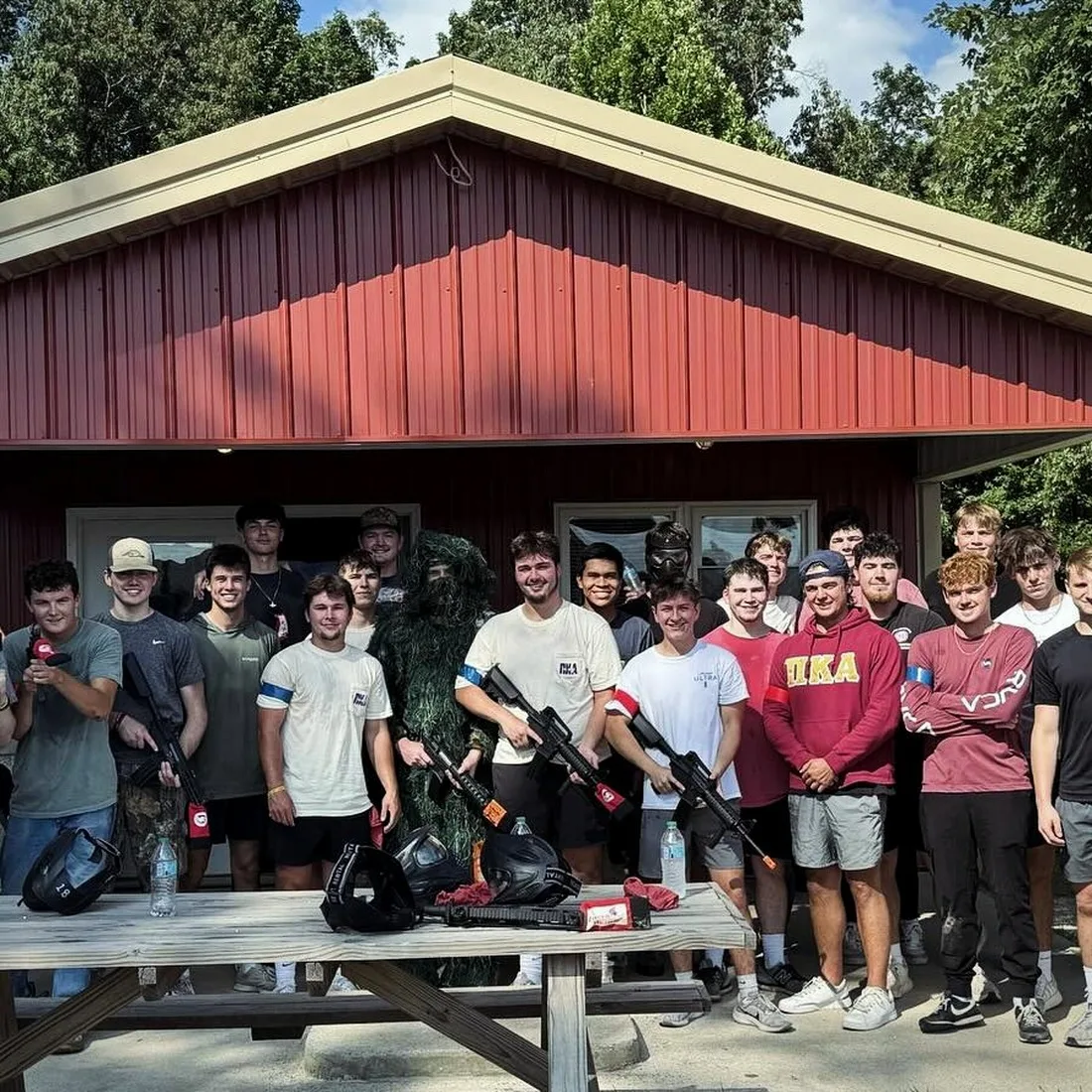 Pi Kappa Alpha philanthropy and service event at Murray State