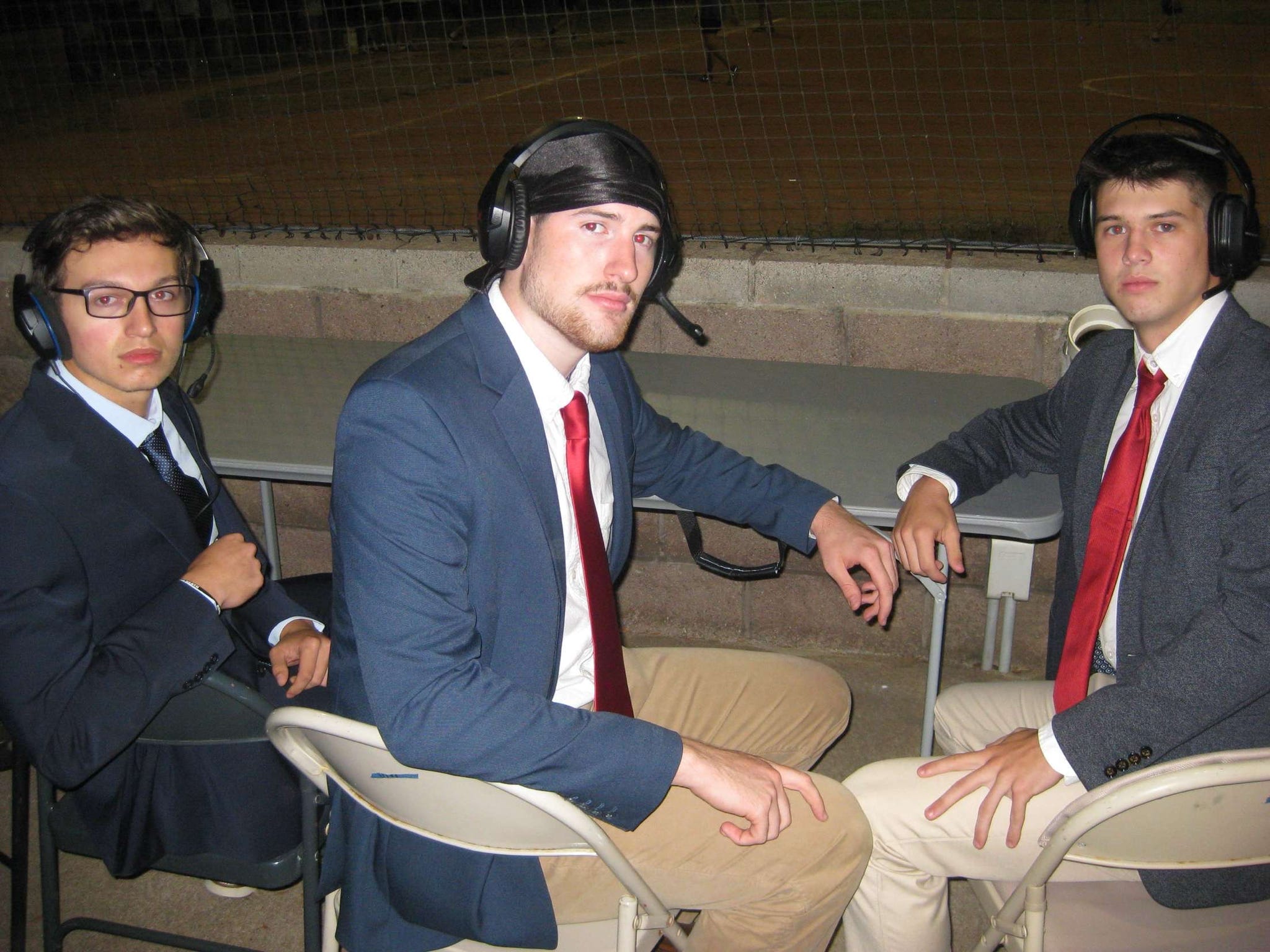 PIKE members with headsets