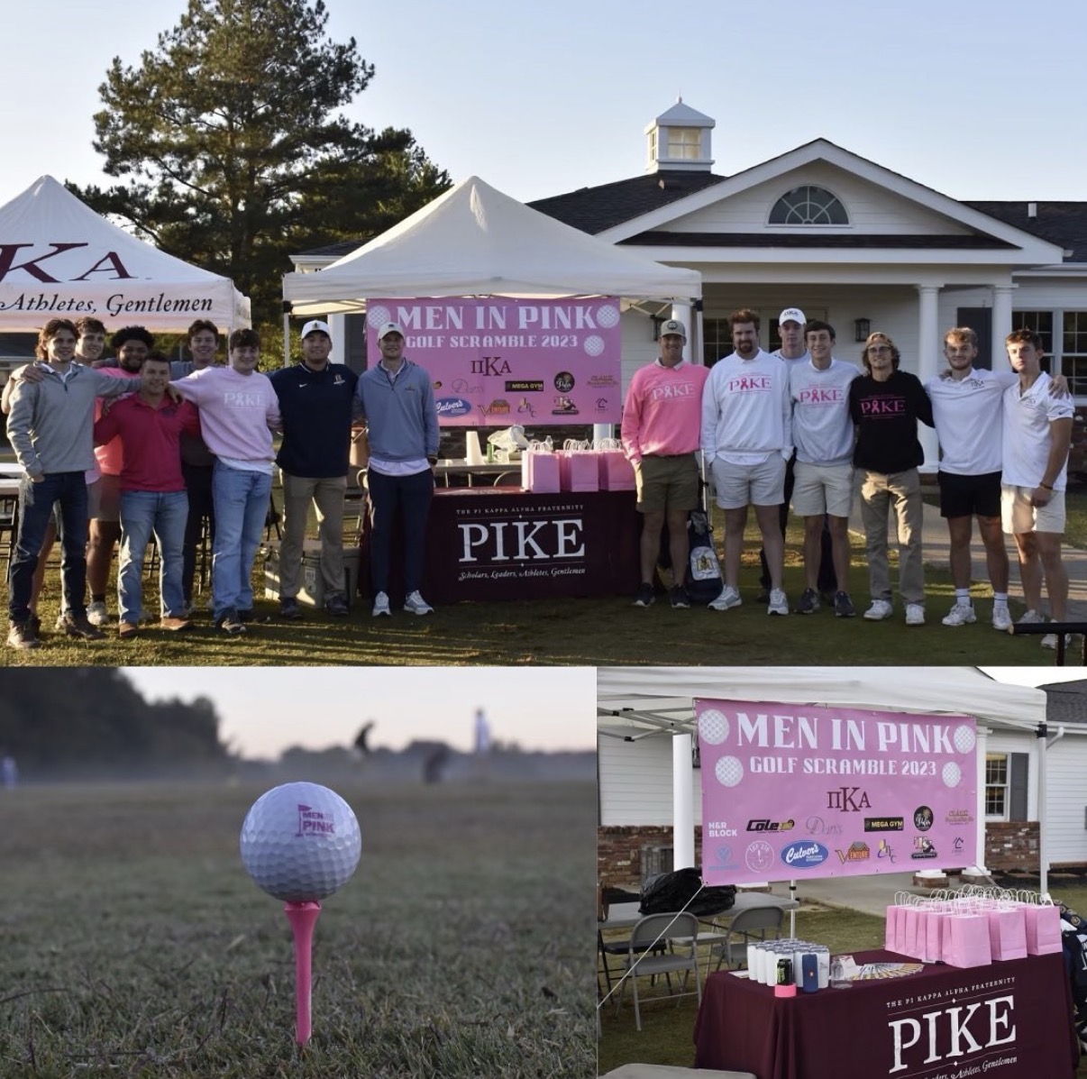PIKE men in pink philanthropy