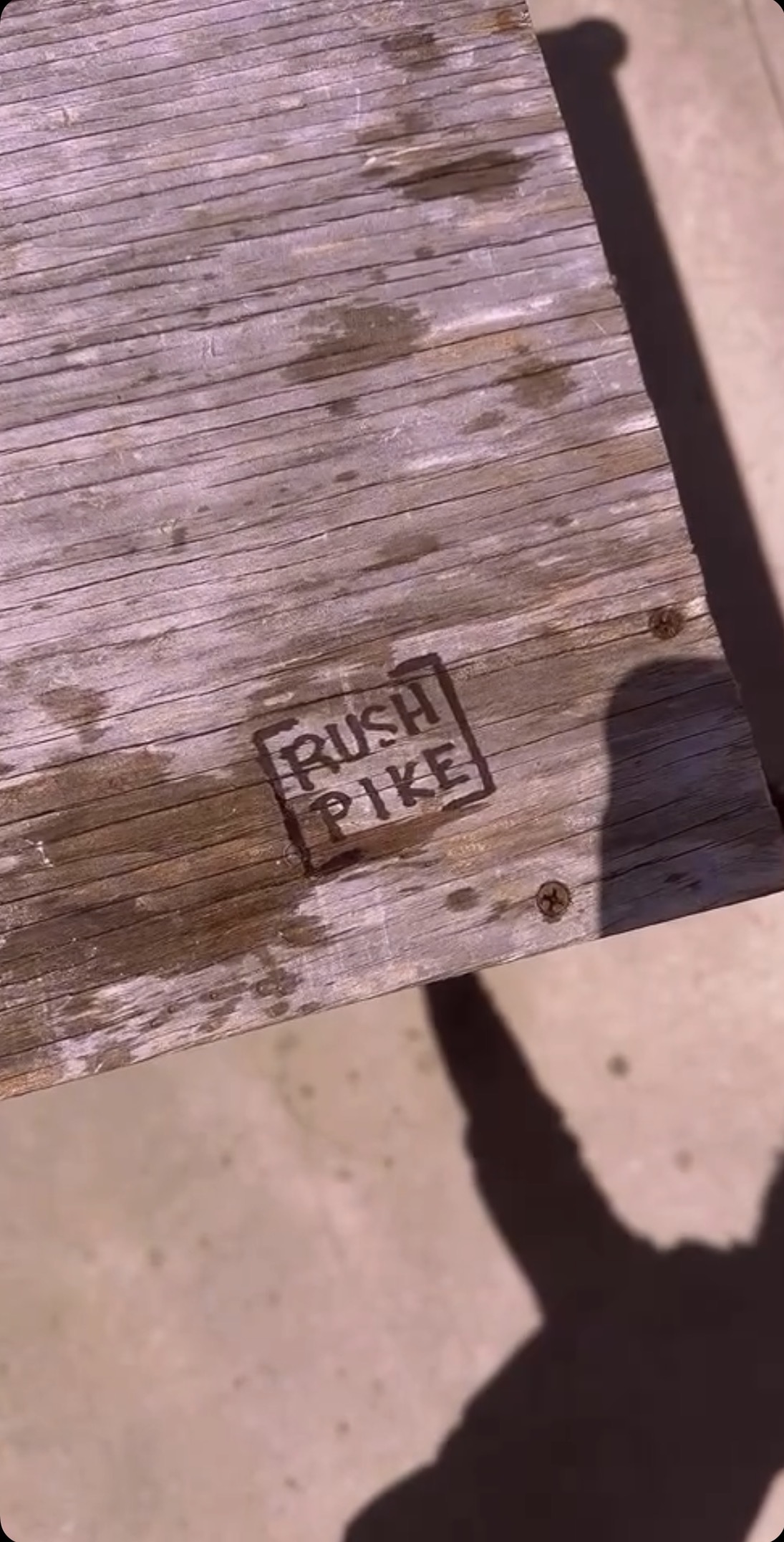 Rush Pike stamp