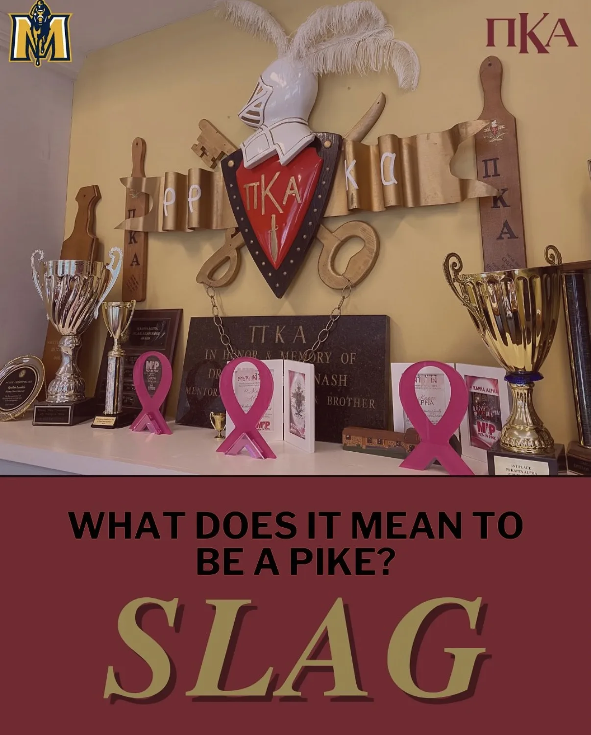 SLAG — Scholar, Leader, Athlete, Gentleman poster